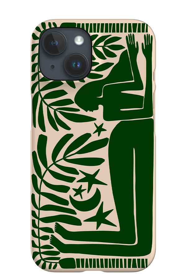 Under the Stars iPhone Phone Case (Green) | Harper & Blake
