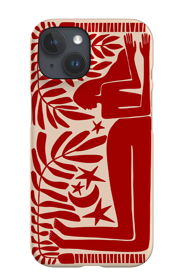 Under the Stars iPhone Phone Case (Red) | Harper & Blake