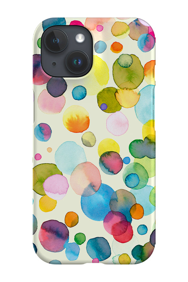 Watercolour Colour Drops By Ninola Design Phone Case (Rainbow) | Harper & Blake
