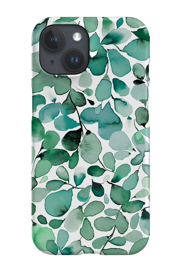 Eucalyptus Green Leaves By Ninola Design Phone Case (Green)