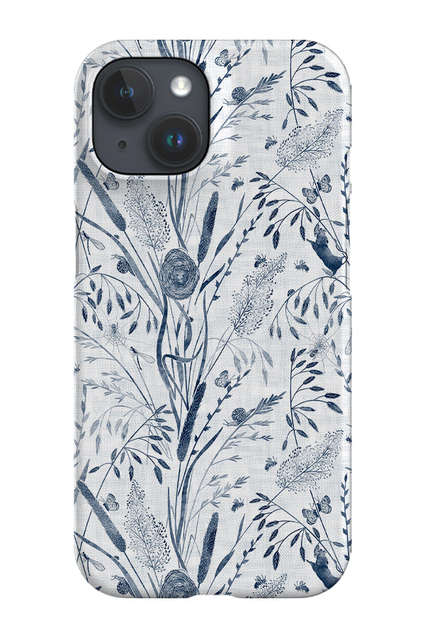 Wild Grasses and its Habitants by Denes Anna Design Phone Case (White)