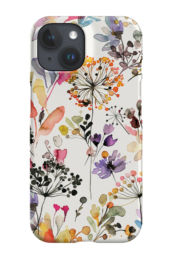 Wild Grasses By Ninola Design Phone Case (White) | Harper & Blake