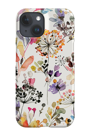 Wild Grasses By Ninola Design Phone Case (White) | Harper & Blake