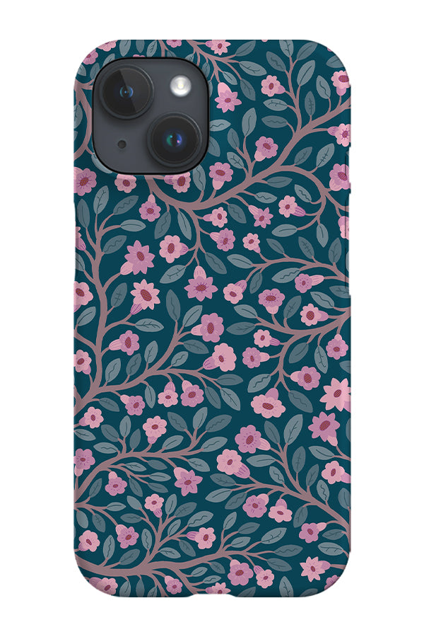 Winding Vines by Linn Warme Phone Case (Blue) | Harper & Blake