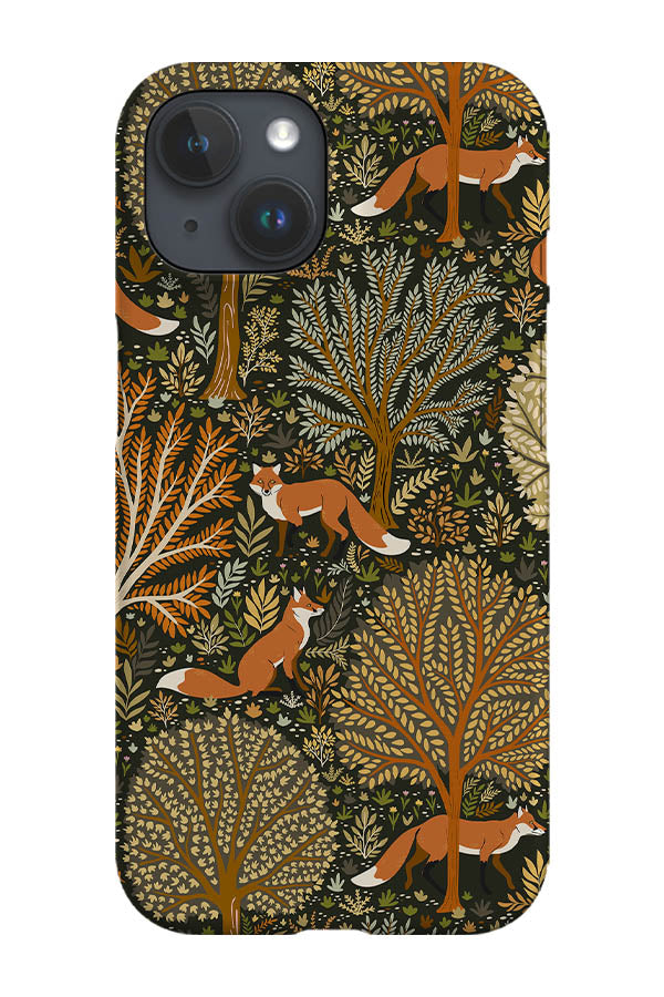 Woodland Fox by Serena Archetti Phone Case (Green)