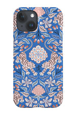 Year of the Tiger by Vivian Hasenclever Phone Case (Blue)