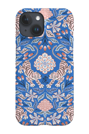 Year of the Tiger by Vivian Hasenclever Phone Case (Blue) | Harper & Blake