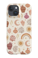 Vessels & Succulents By Rebecca Elfast Phone Case (Beige)