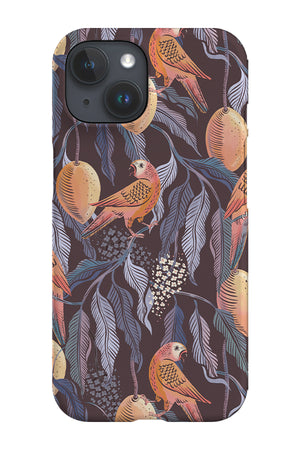 Moody Mango Garden By Rebecca Elfast Phone Case (Dark) | Harper & Blake