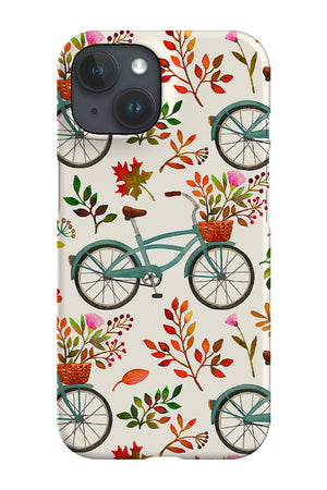 Bike By Mirabelle Print Phone Case (Cream) | Harper & Blake