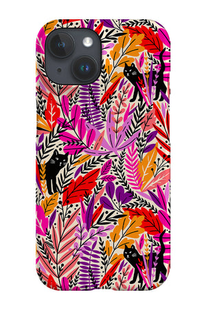 Cat By Maria Galybina Phone Case (Pinks) | Harper & Blake