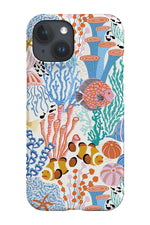 Coral Reef by Vivian Hasenclever Phone Case (White)
