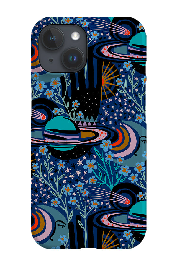 Cosmos by Pip&Lo Masha Volnova Phone Case (Blue) | Harper & Blake