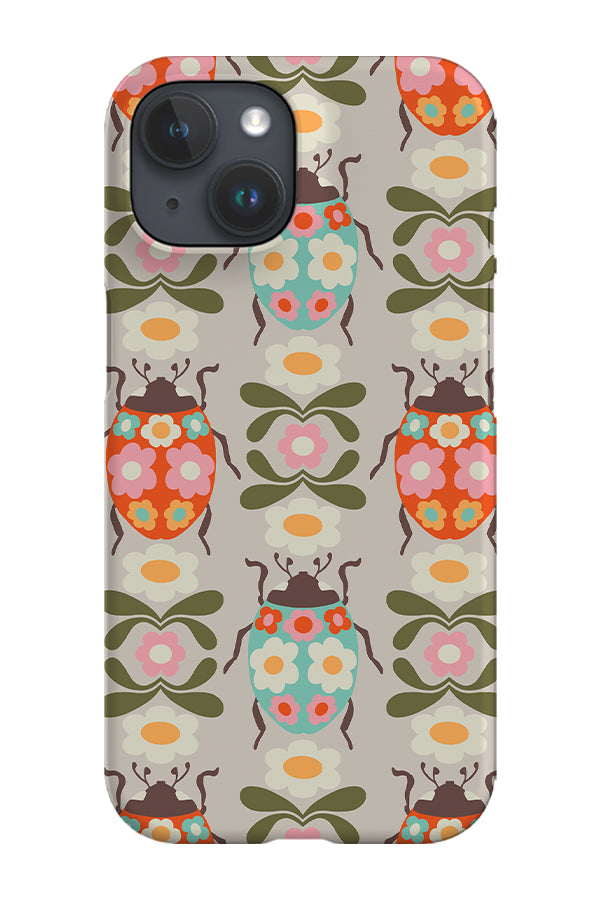 
                  
                    Beetle Blooms by Helen Bowler Phone Case (Beige) | Harper & Blake
                  
                