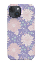 Pastel Flowers by Dawn of Designs Phone Case (Lilac)