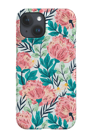 Peonies By Maria Galybina Phone Case (Light) | Harper & Blake