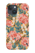 Peonies By Maria Galybina Phone Case (Yellow)