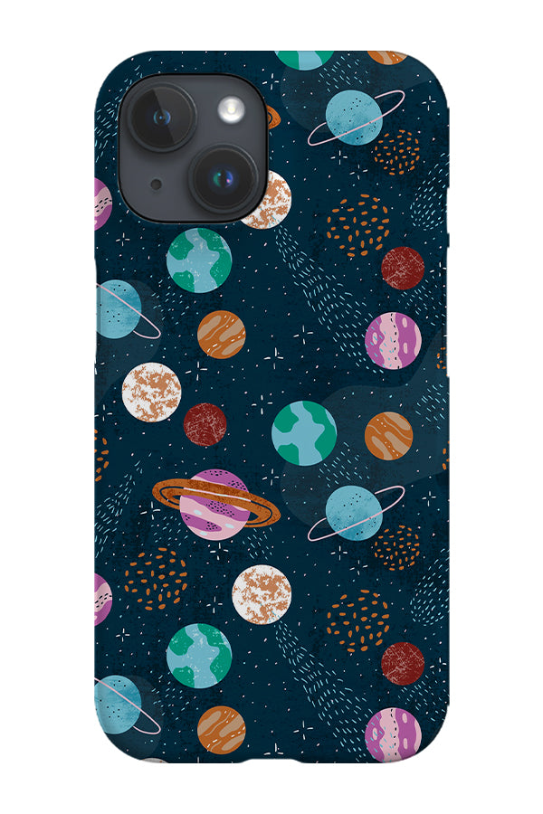 Planets By Tara Reed Phone Case (Blue)