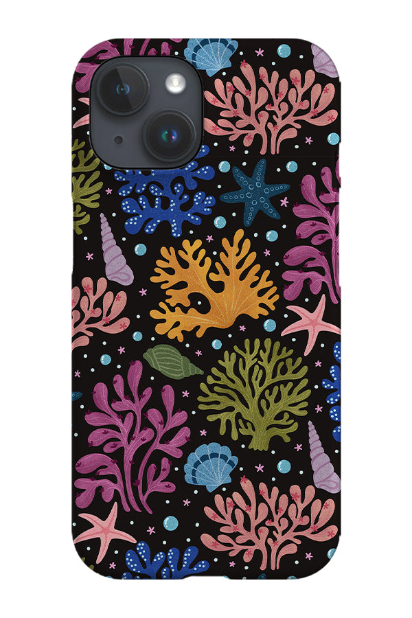 Summer Ocean Reef by Delively Dewi Phone Case (Black) | Harper & Blake