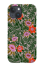 Willow Flowers by Tara Reed Phone Case (Green)