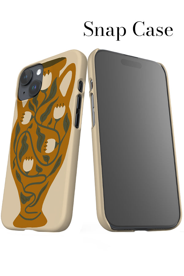 Bohemian Vase iPhone Snap Phone Case (Beige) | Harper & Blake