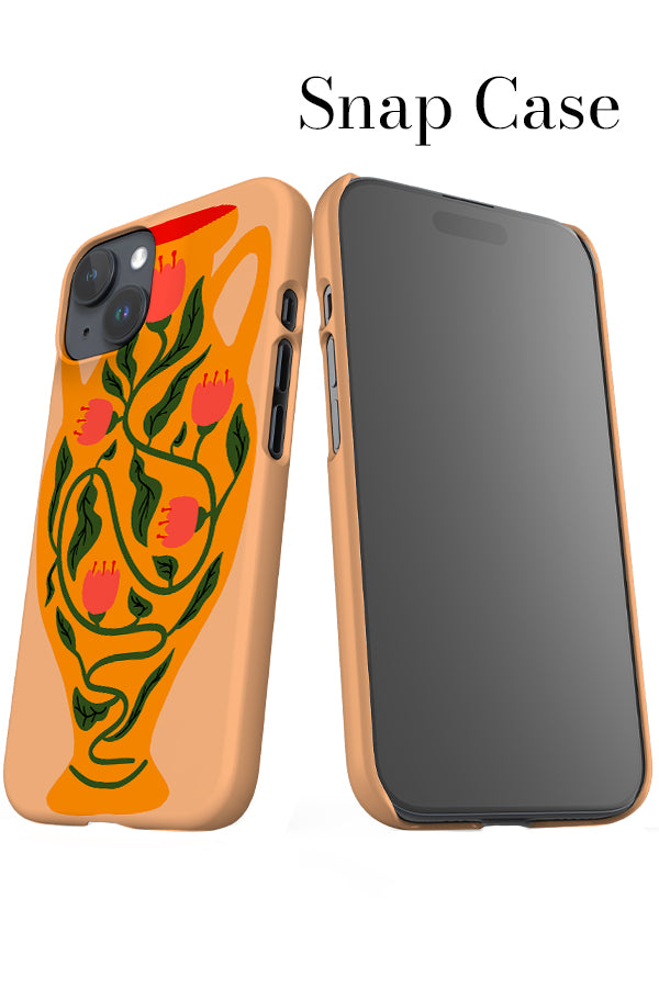 Bohemian Vase iPhone Snap Phone Case (Peach) | Harper & Blake