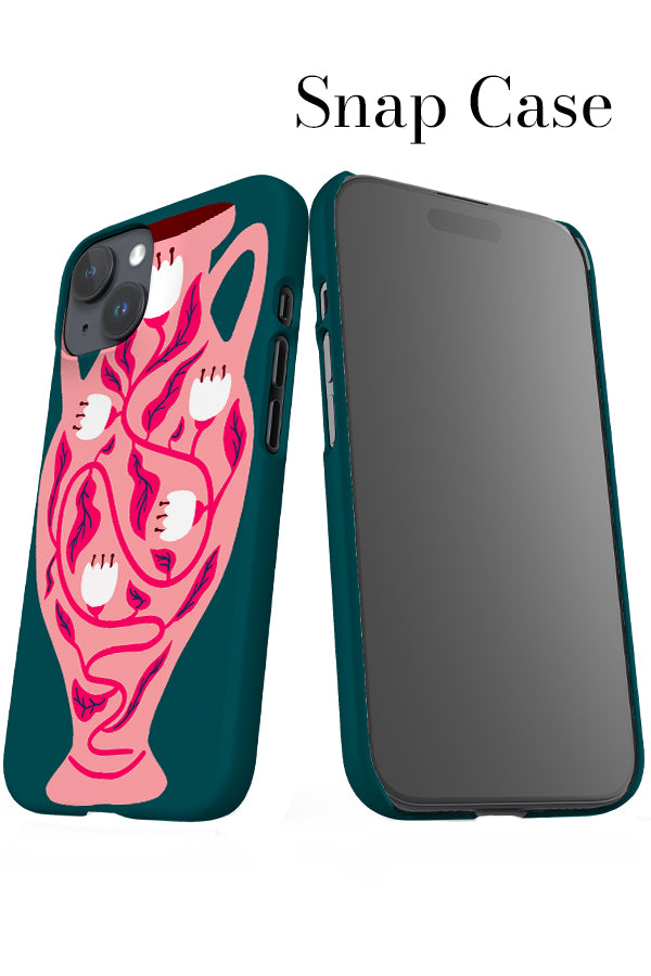 Bohemian Vase iPhone Snap Phone Case (Teal) | Harper & Blake
