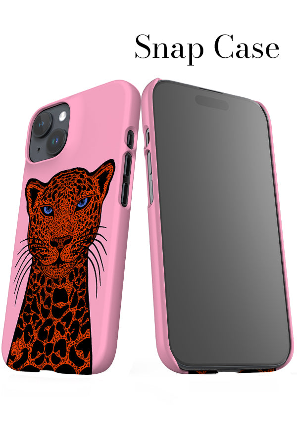 Cheetah iPhone Snap Phone Case (Pink) | Harper & Blake