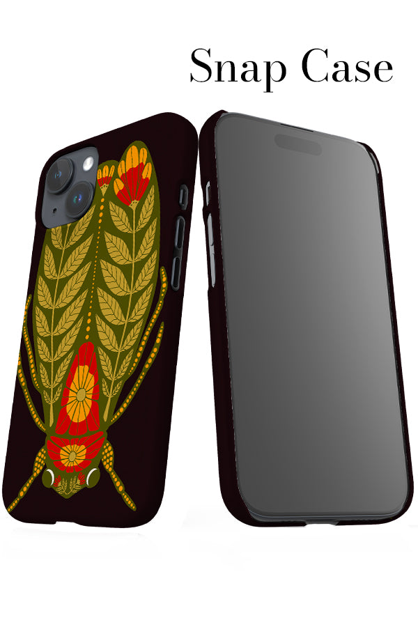 Floral Bug iPhone Snap Phone Case (Black) | Harper & Blake