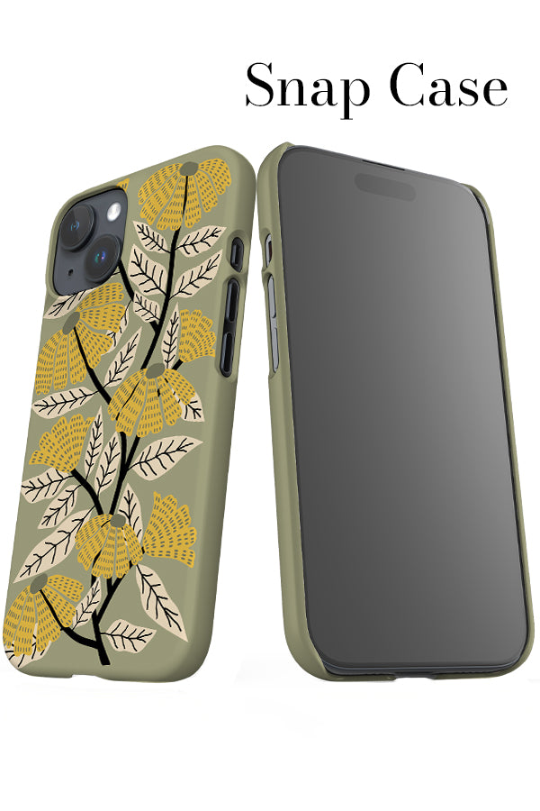 Florals iPhone Snap Phone Case (Sage Green) | Harper & Blake