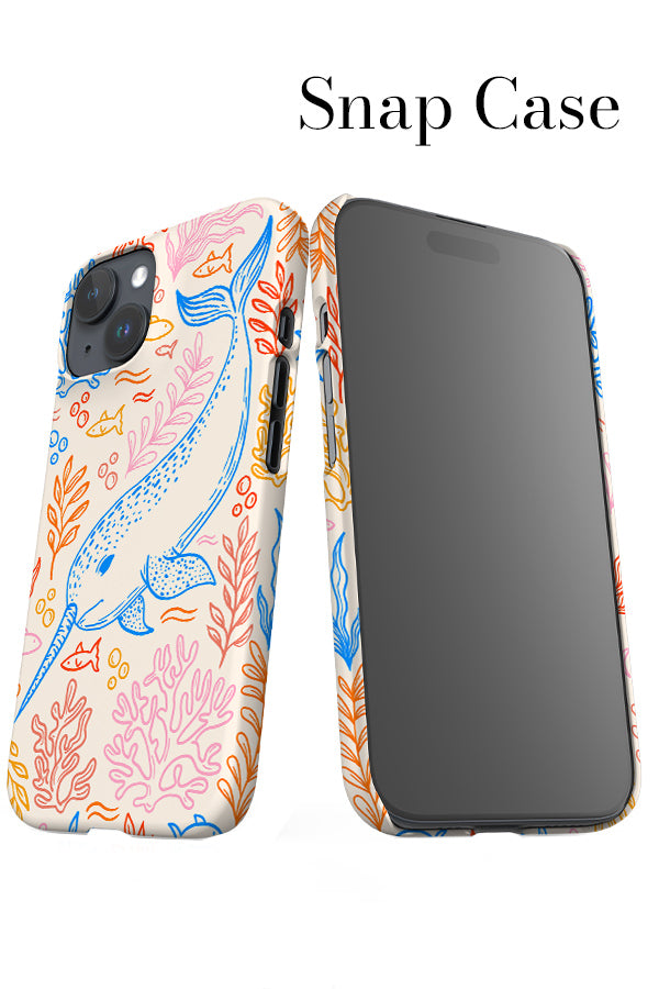 Narwhal iPhone Snap Phone Case (Bright) | Harper & Blake