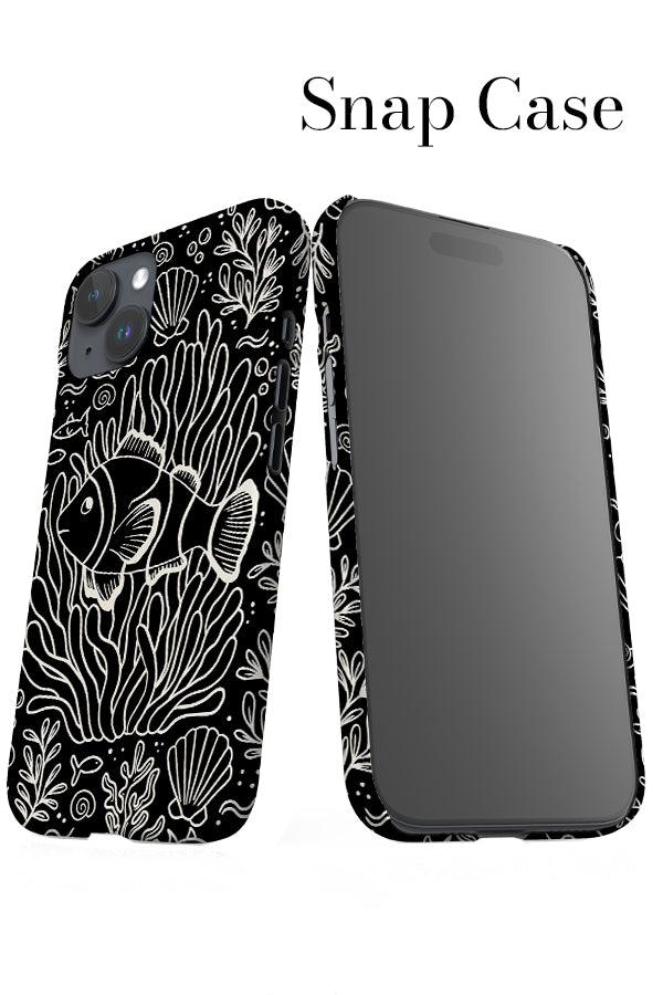 Clownfish iPhone Snap Phone Case (Black) | Harper & Blake