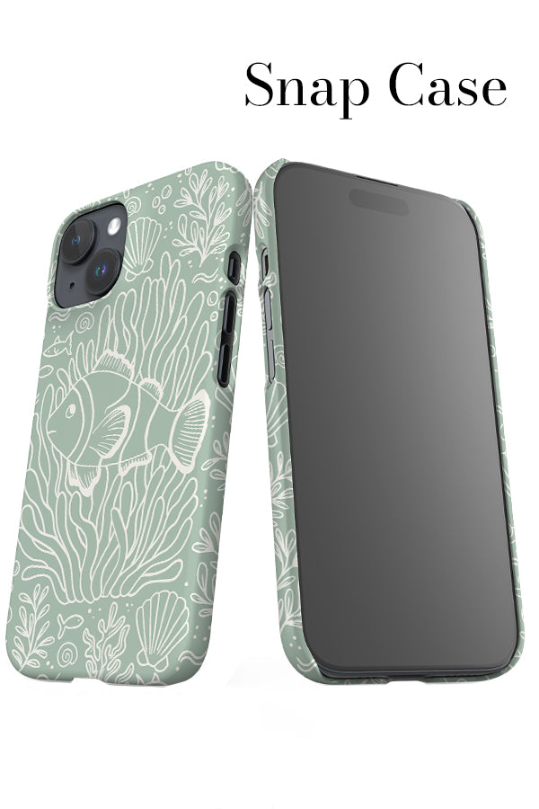 Clownfish iPhone Snap Phone Case (Mint) | Harper & Blake