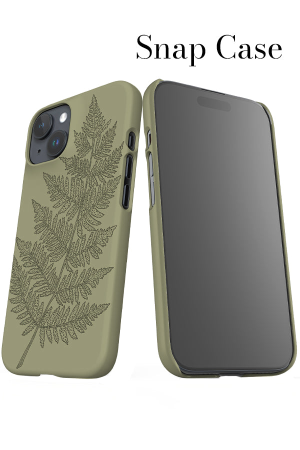Placement Fern iPhone Snap Phone Case (Green) | Harper & Blake