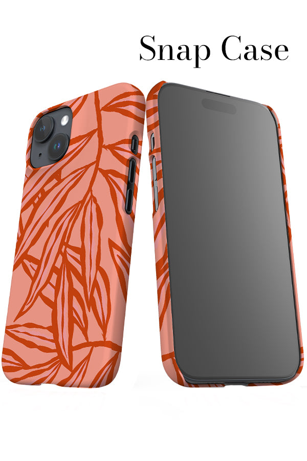 The Willow Tree iPhone Phone Case (Pink Orange) | Harper & Blake