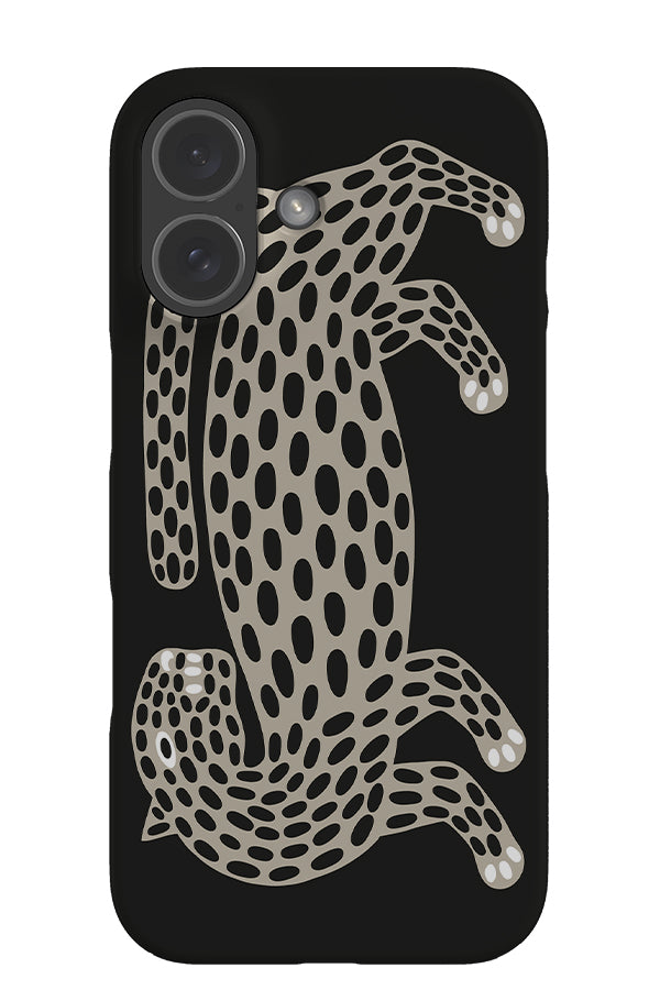 Abstract Leopard Snap Phone Case (Black & White) | Harper & Blake