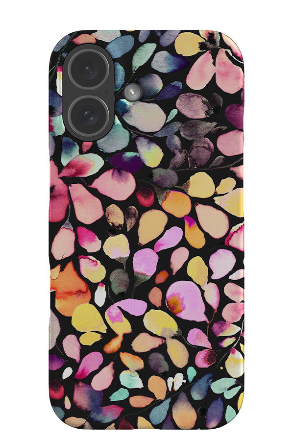 Eucalyptus Leaves By Ninola Design Snap Phone Case (Multi Black) | Harper & Blake