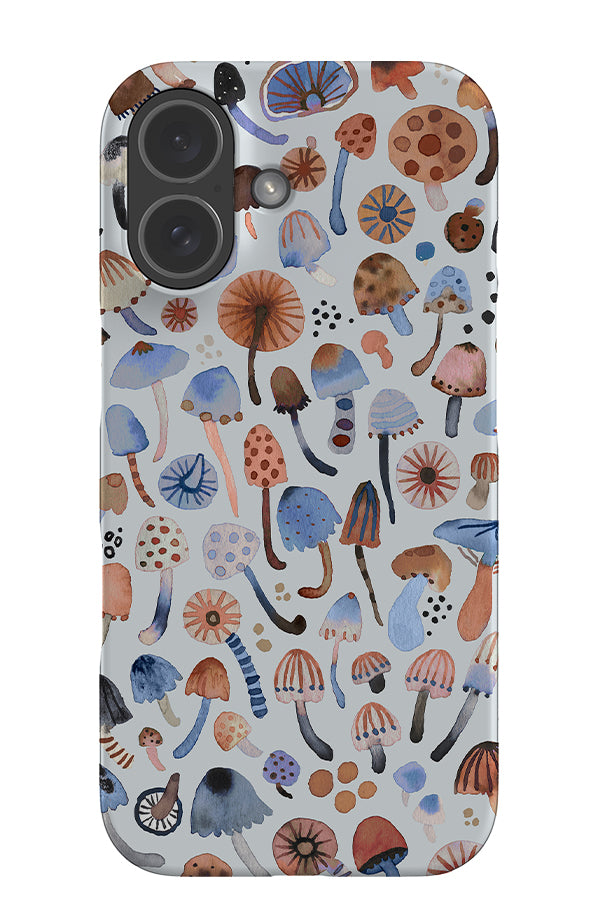 Magical Mushrooms By Ninola Design Snap Phone Case (Blue) | Harper & Blake