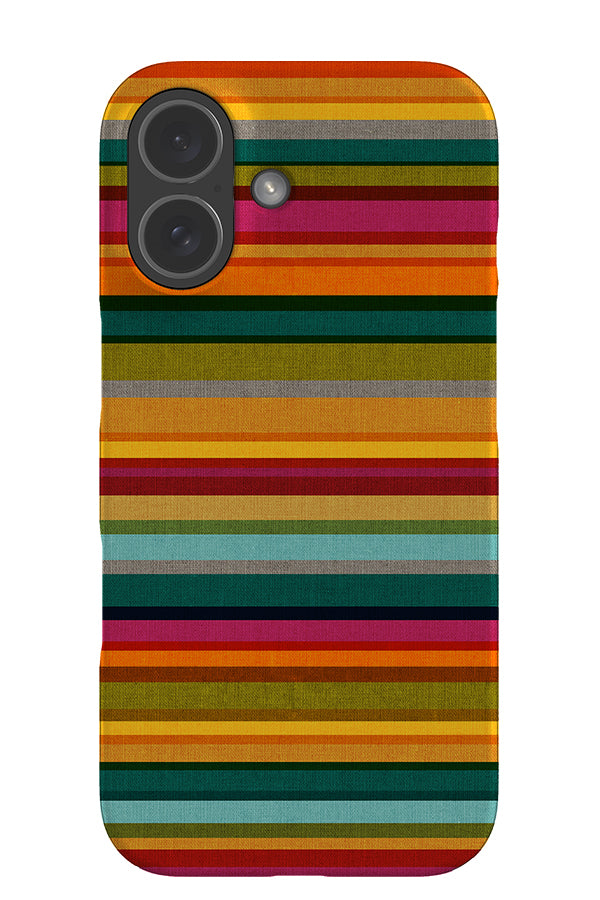 Mid Century Kaleidoscope Stripes By Cecilia Mok Snap Phone Case (Retro) | Harper & Blake