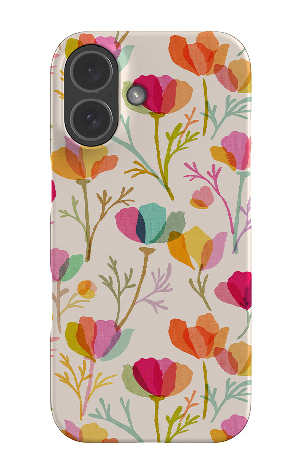 Poppies By Cecilia Mok Snap Phone Case (Rainbow) | Harper & Blake