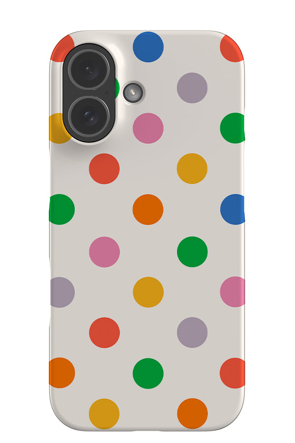 Soft Dots Snap Phone Case (Rainbow) | Harper & Blake
