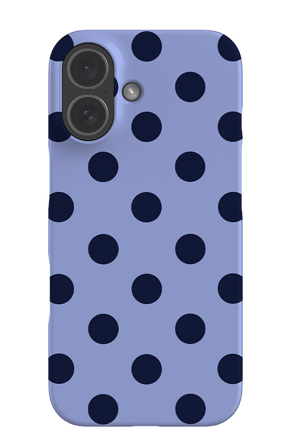 Soft Dots Snap Phone Case (Tonal Blue) | Harper & Blake