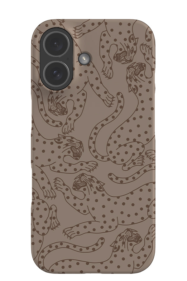 Spotty Leopard Scatter Snap Phone Case (Browns) | Harper & Blake