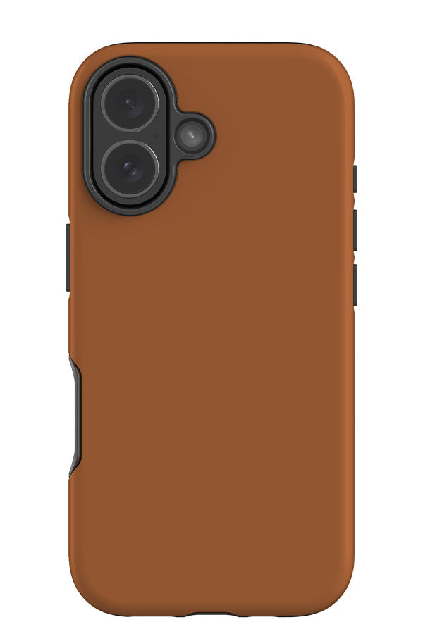 Still Tone Solid Colour Tough Phone Case (Burnt Terracotta) | Harper & Blake
