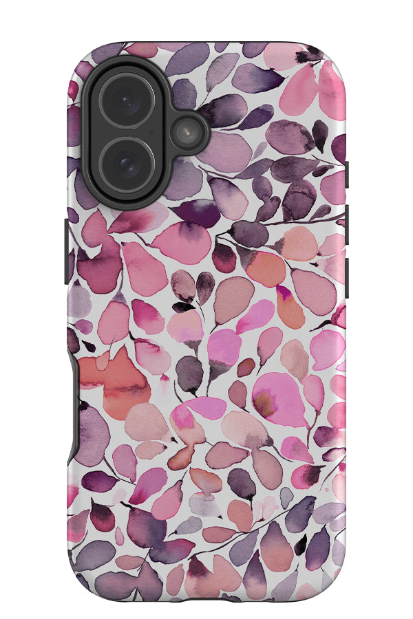 Eucalyptus Leaves By Ninola Design Tough Phone Case (Purple Pink) | Harper & Blake