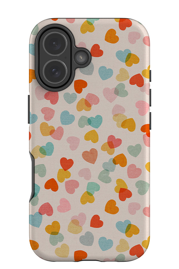 Heart Confetti By Cecilia Mok Tough Phone Case (Joy) | Harper & Blake
