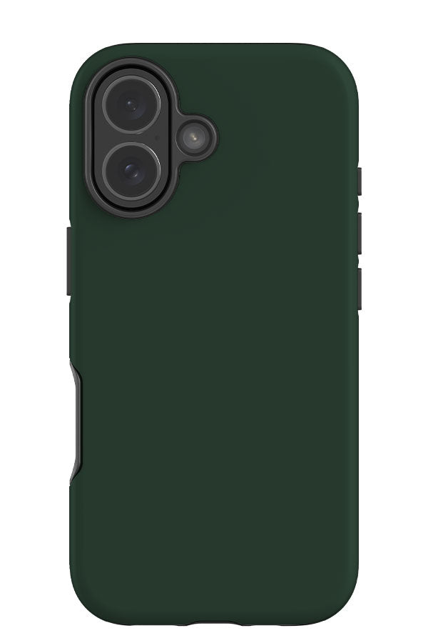 Still Block Solid Colour Phone Case (Pine Green) | Harper & Blake