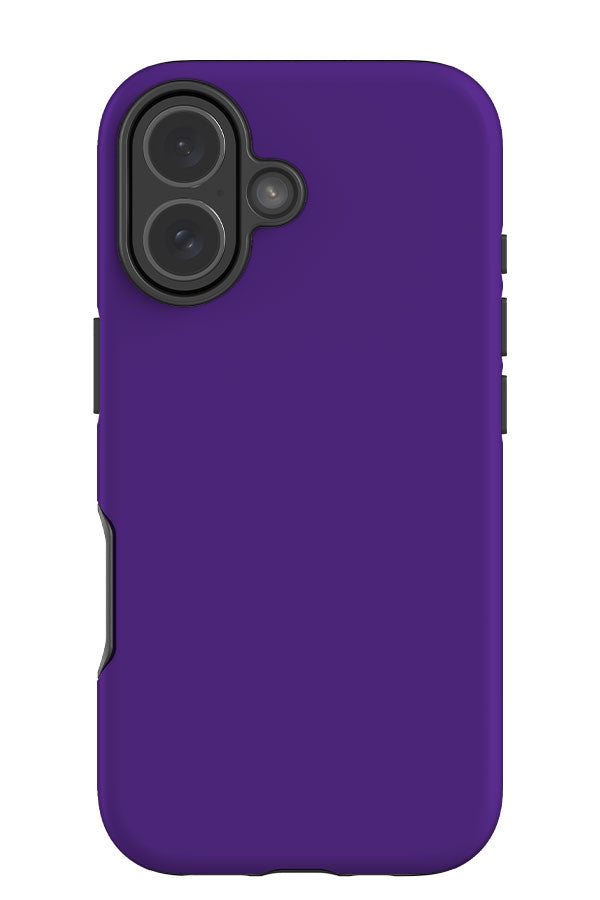 Still Tone Solid Colour Tough Phone Case (Royal Purple) | Harper & Blake