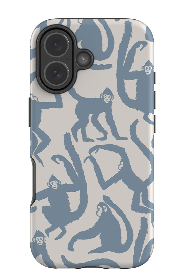 Soft Monkey Tough Phone Case | Harper & Blake (Dusty Blue)