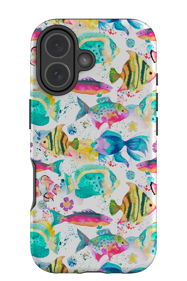 Tropical Ocean Colourful Fishes By Ninola Design Tough Phone Case | Harper & Blake